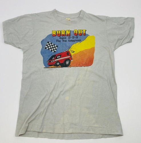 Vtg burn out - out, 80's