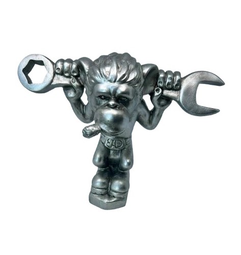 Monkey wrench figurine - wrench,