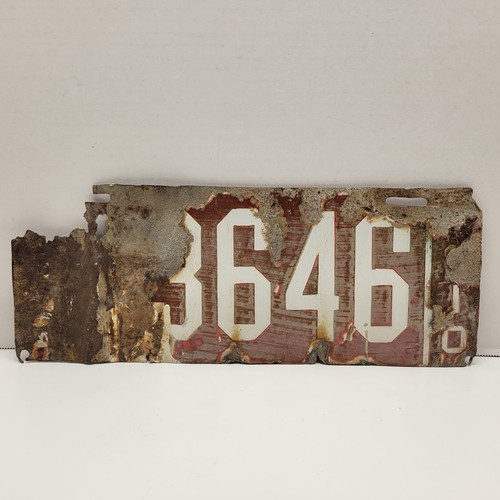 Vtg 1910 ohio - vtg, license