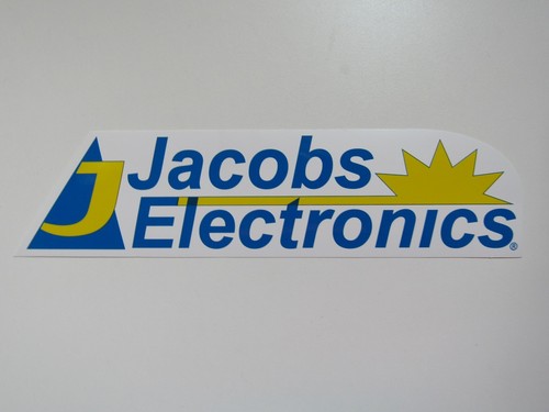 Jacobs electronics sticker - jacobs,