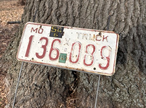 1952 missouri truck - missouri, license