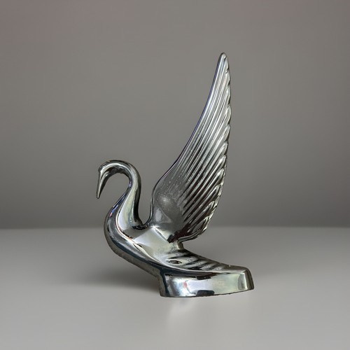 Vintage swan chrome hood - vintage,