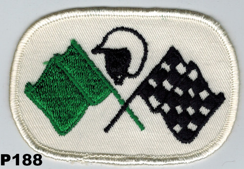 Checkered flag racer vintage - racer,
