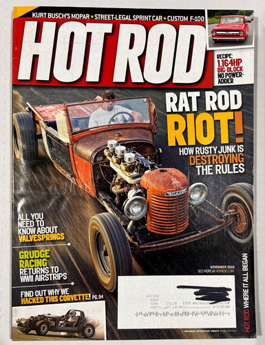 Hot rod magazine november - hot, 2010