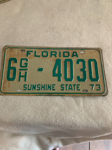 1973 florida license - 1973,