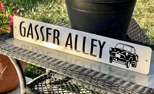Vintage x24 gasser alley - 4"x24",