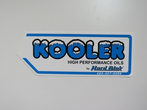 Kooler oils sticker decal new - sticker,