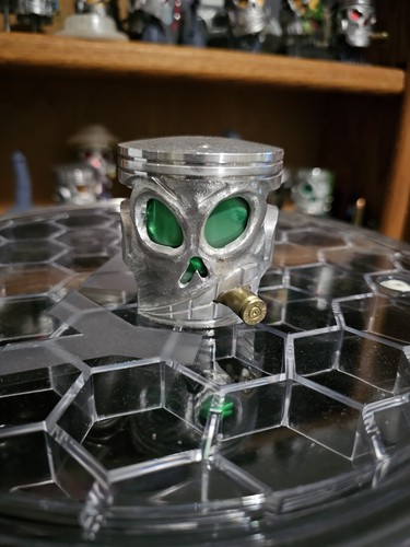 Custom carved skull aluminum - custom,