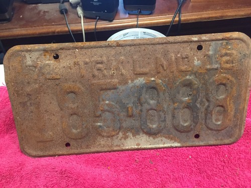 1942 missouri license plate - missouri,