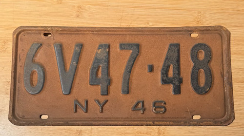 Vintage 1946 black yellow - ny,