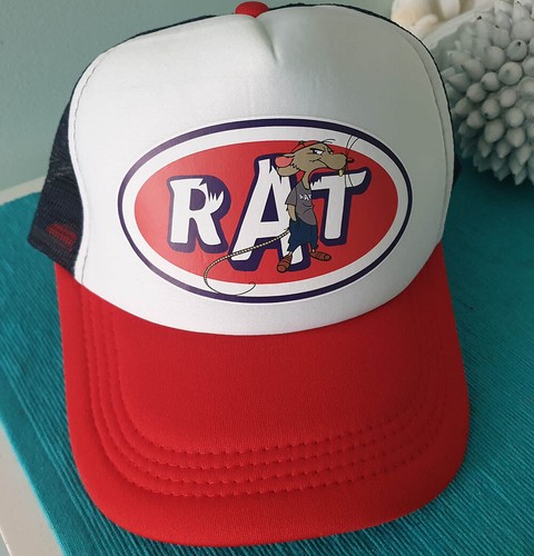 Rat trucker cap hat mesh - hat,