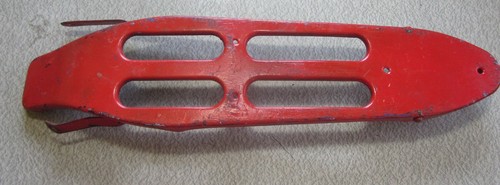Vintage rear rack - 4, red