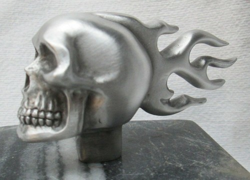Rare vintage flaming - flaming, skull