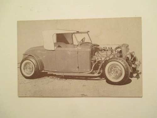 Postcard 1932 ford - 1932, engine