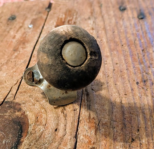 Vtg wooden auto accessory - wooden,