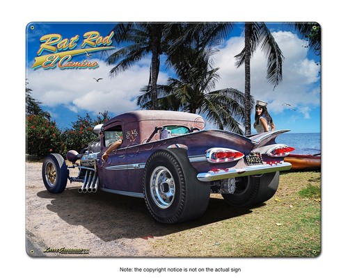 Rat rod camino metal - el,