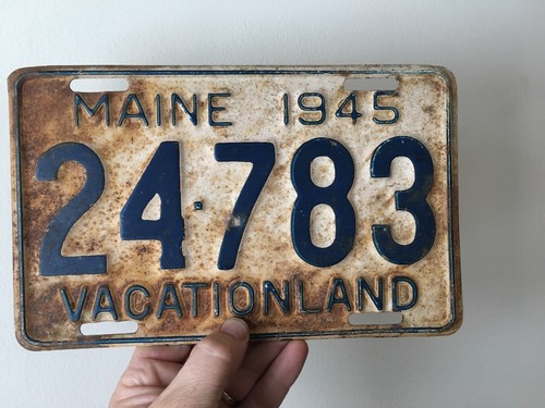 Vintage 1945 maine - vintage,