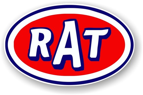 Oval retro rat ratlook - retro, ratrod