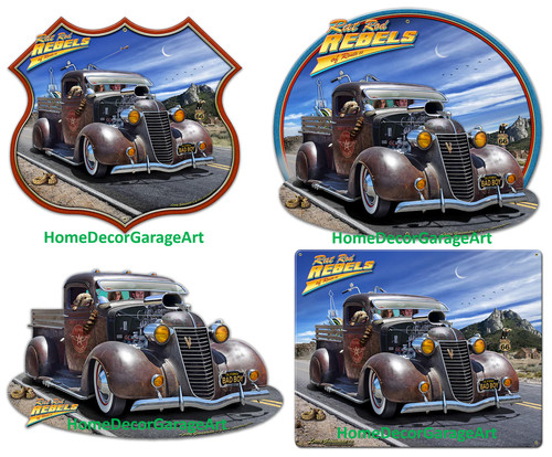 Rat rod rebels - hot, cars