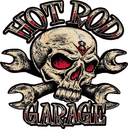 Garage rat rod - garage, hot