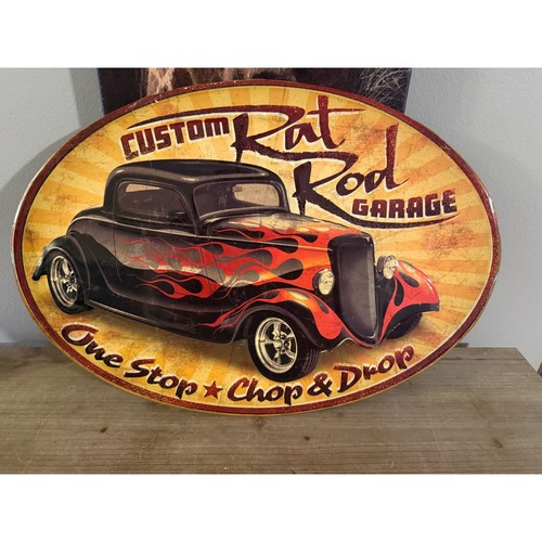 Custom rat rod garage - rat,
