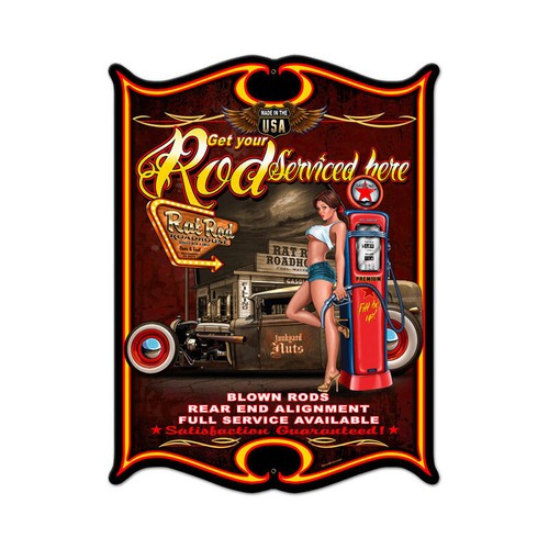 Hot rat rod - rat, pump