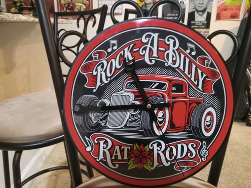Rockabilly rat rod printed - rat, uv