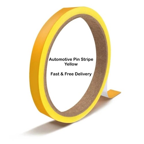 Yellow pin stripe vinyl tape - pin,