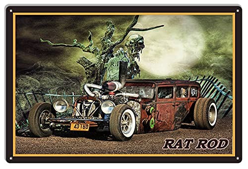 Classic rat rod metal - rod, garage