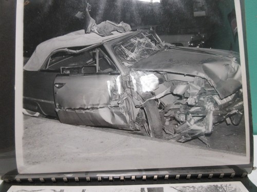 1951 ford convertible accident - 1951,