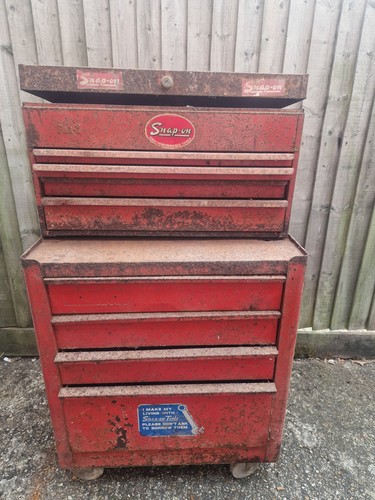 Vintage snap tool box stack - tool,