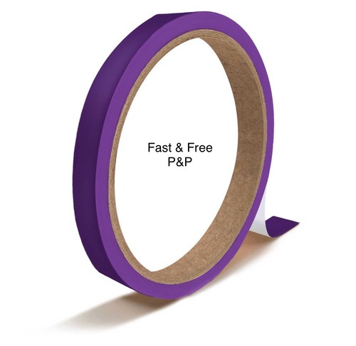 Purple pin stripe - purple, tape