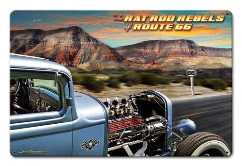 Rat rod rebels flathead - rat,