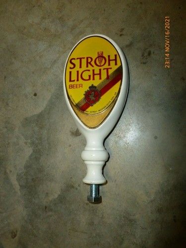 Vintage stroh light beer tap - stroh,