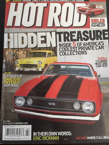 Hot rod magazine july 2008 - hot,