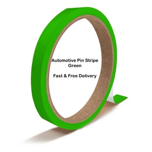 Green pin stripe - pin, tape