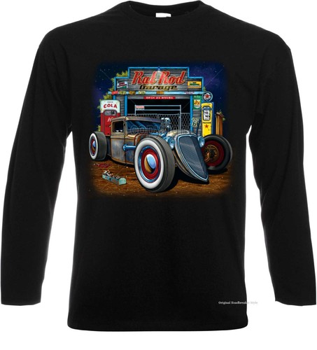 Long sleeve shirts hot rod - shirts, v8