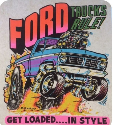 Ford pick rat rod hot - up,