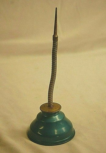Blue oil can - can, tool