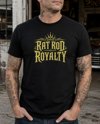 Rat rod royalty shirt - rat,
