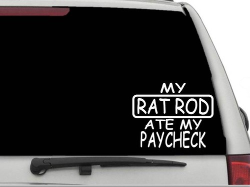 Rat rod ate - rat, my